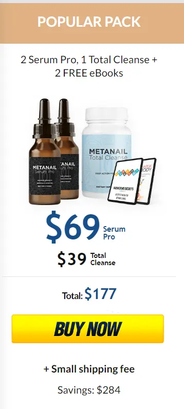 Metanail Serum Pro - 2 Bottles